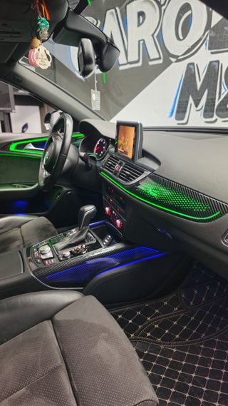 Iluminación ambiental audi a6 c7