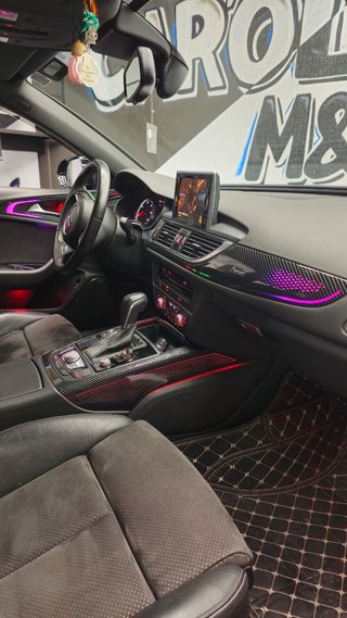 Iluminación ambiental audi a6 c7