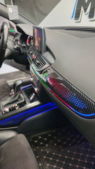 Iluminación ambiental audi a6 c7