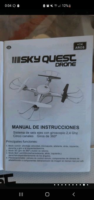 dron quest volador dron volar