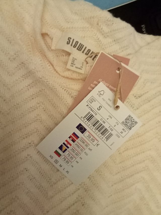 Jersey crema slowlove