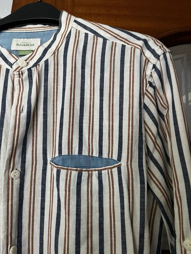 camisa de rayas de Pull and Bear