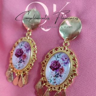 Pendientes flamencos