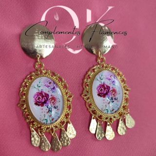 Pendientes flamencos