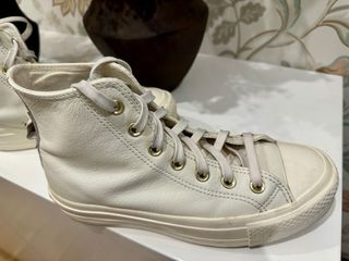 Converse piel beige 37