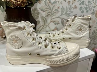 Converse piel beige 37