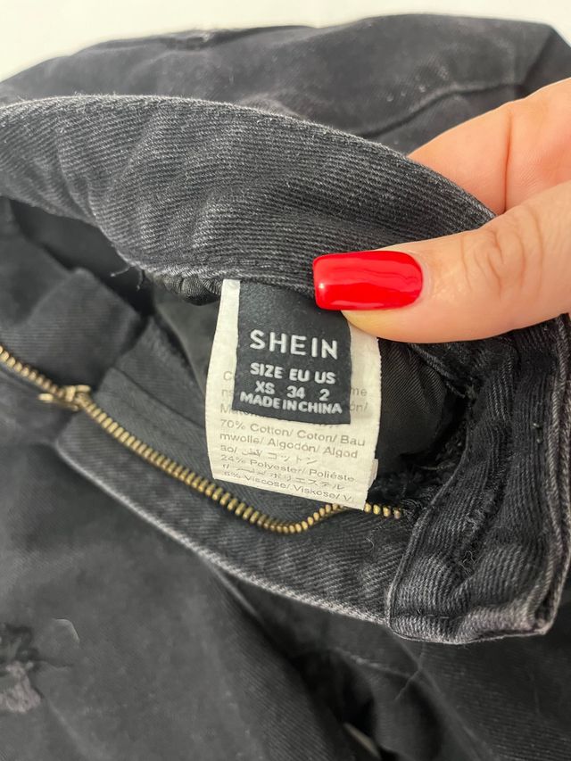 pantalon vaquero negro