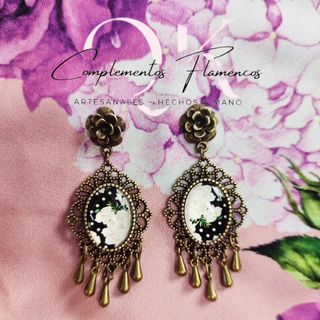 Pendientes de flamenca.