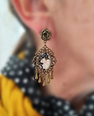 Pendientes de flamenca.