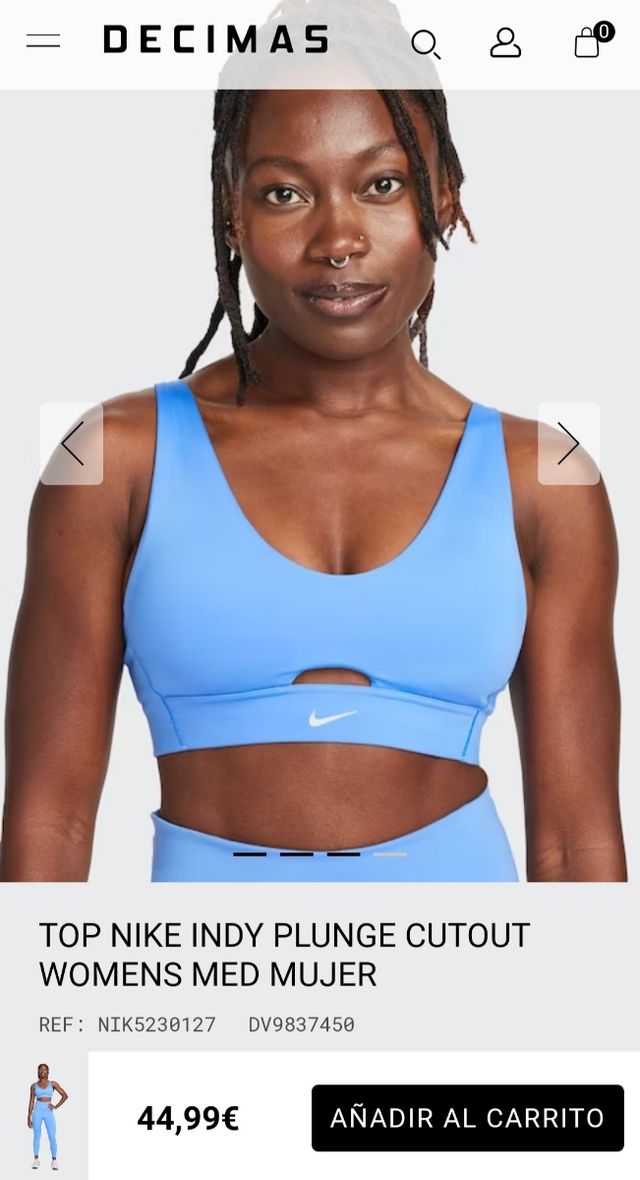 Top Nike talla L NUEVO