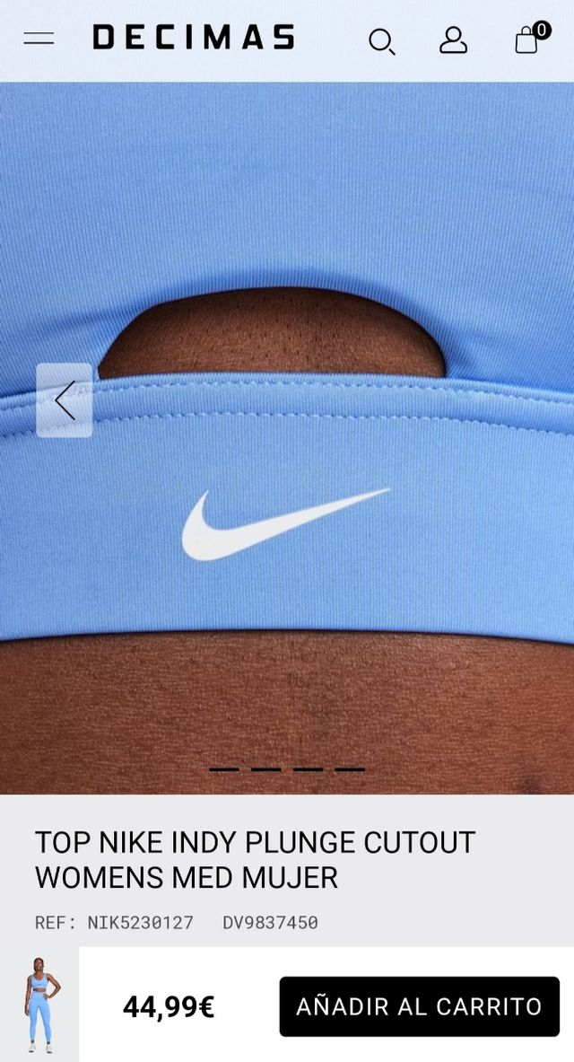 Top Nike talla L NUEVO