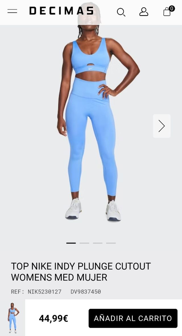 Top Nike talla L NUEVO