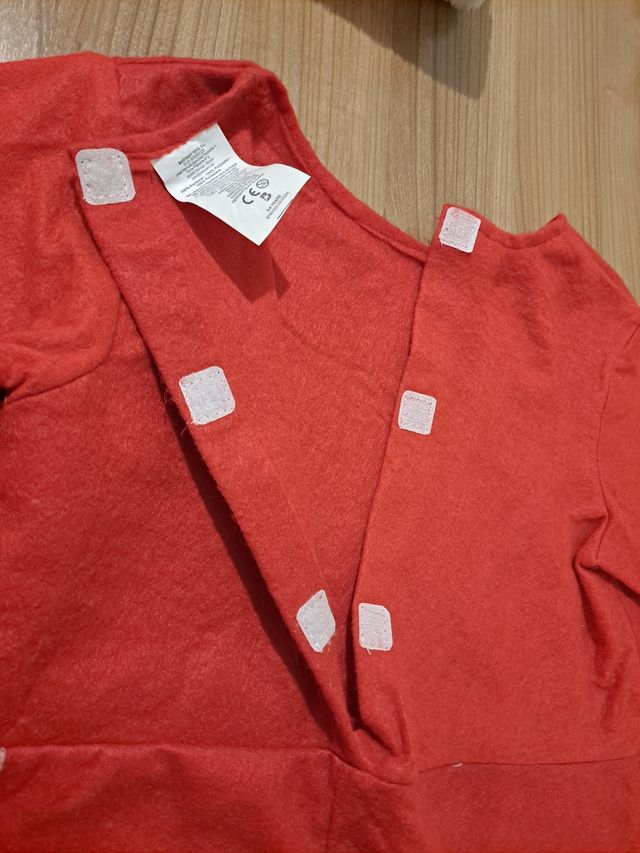 Disfraz niña santa Claus