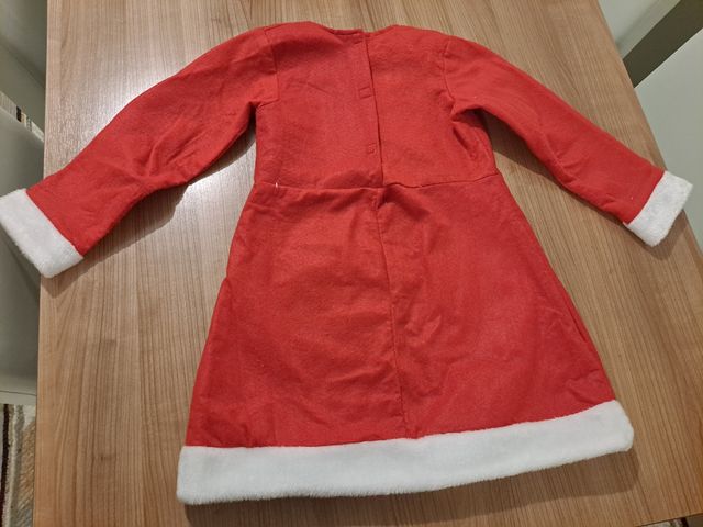 Disfraz niña santa Claus