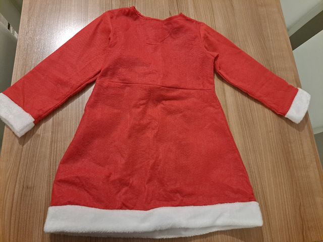 Disfraz niña santa Claus