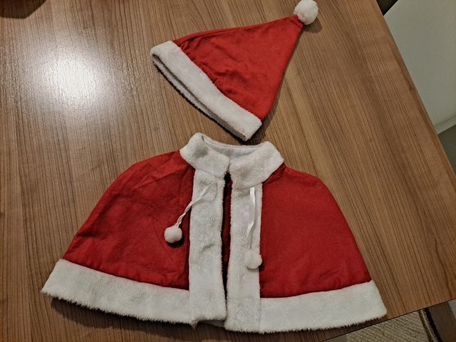 Disfraz niña santa Claus