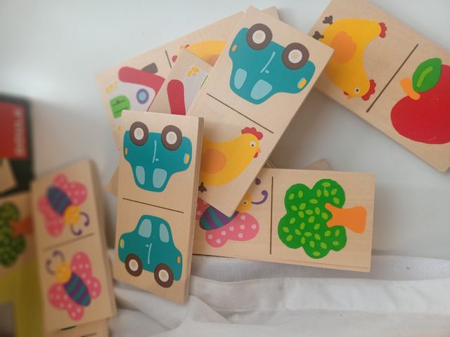 Macro Domino de Madera 28 pcs