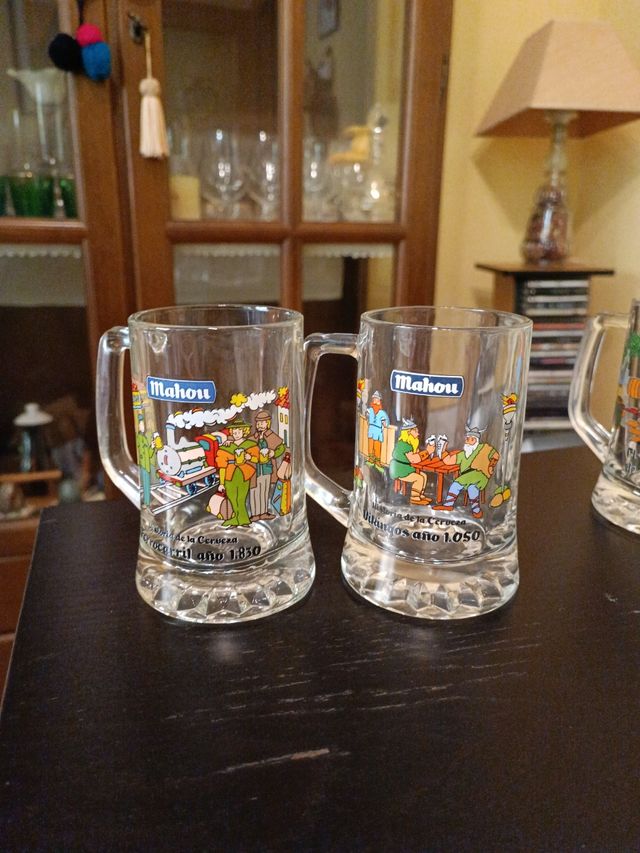 Jarras cerveza cristal