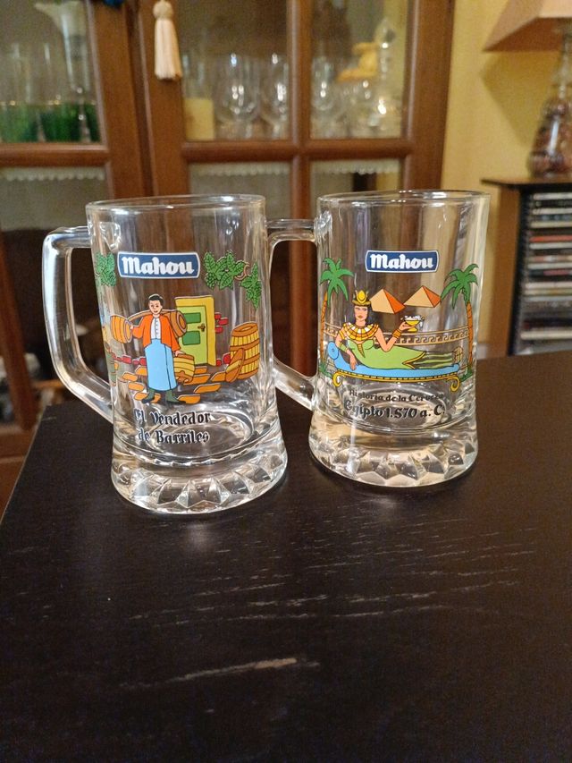 Jarras cerveza cristal