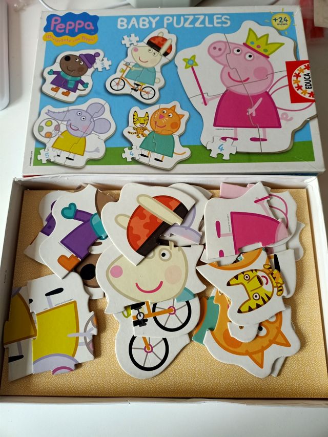 Baby puzzles Pepa pig