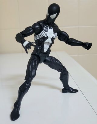 15'5cm 2016 Spider-Man Black Suit Marvel Legends 
