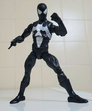 15'5cm 2016 Spider-Man Black Suit Marvel Legends 