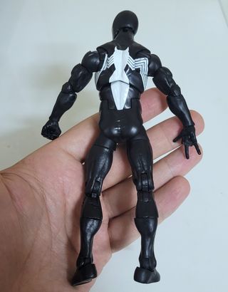 15'5cm 2016 Spider-Man Black Suit Marvel Legends 