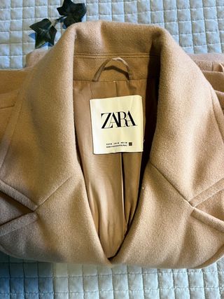 Abrigo Zara Oversize M- XL