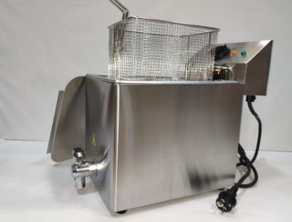 Freidora industrial eléctrica 8l grifo nuevas