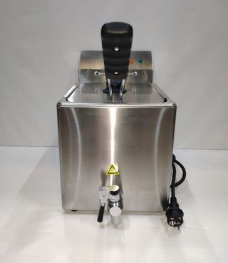 Freidora industrial eléctrica 8l grifo nuevas