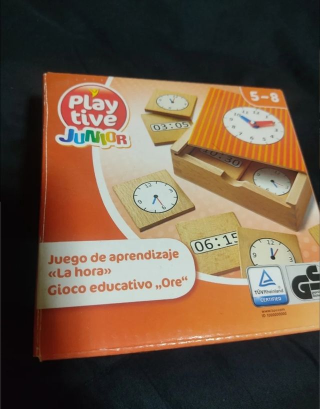 Juego de aprendizaje la hora