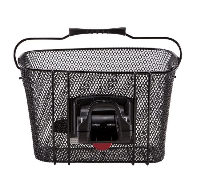 Cesta de bicicleta extraible