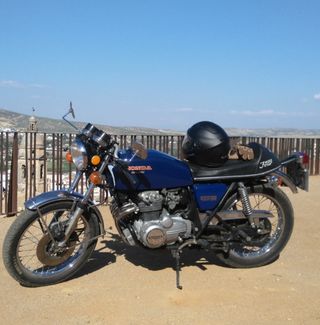 Honda CB 400 four.