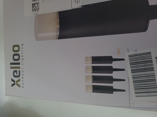 Iluminación  jardín luminarias espiga LED