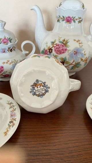 Vajilla Santa Clara antígua