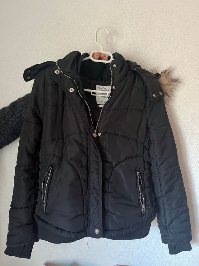 Cazadora Negra de invierno