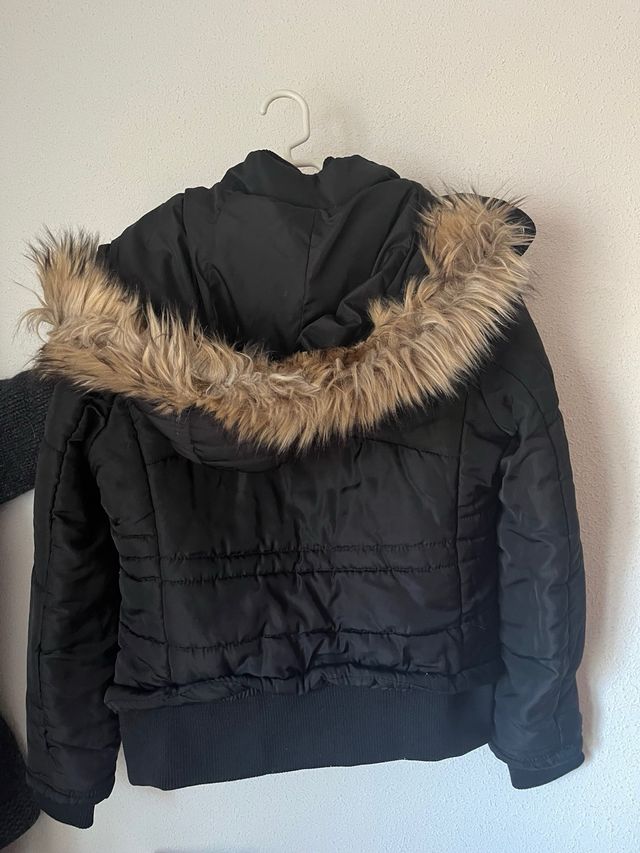 Cazadora Negra de invierno