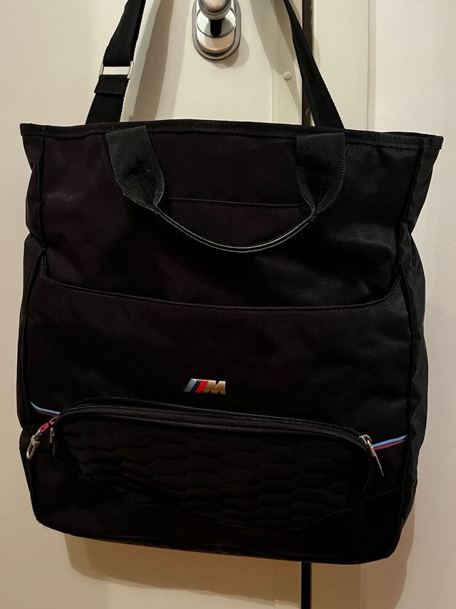 BMW borsa a tracolla nera