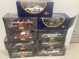 maquetas 1:18 rally