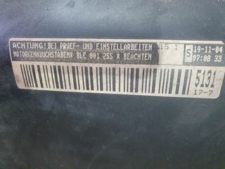 Motor vw touareg v10 tdi ble