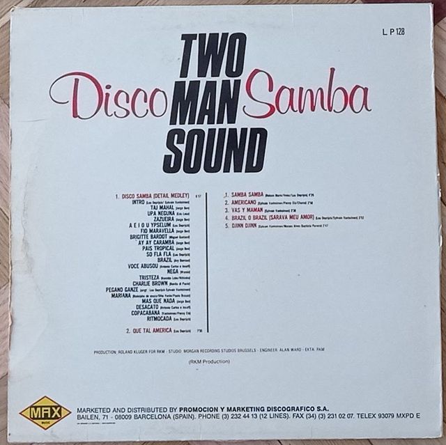 Vinilo Two man sound - Disco Samba