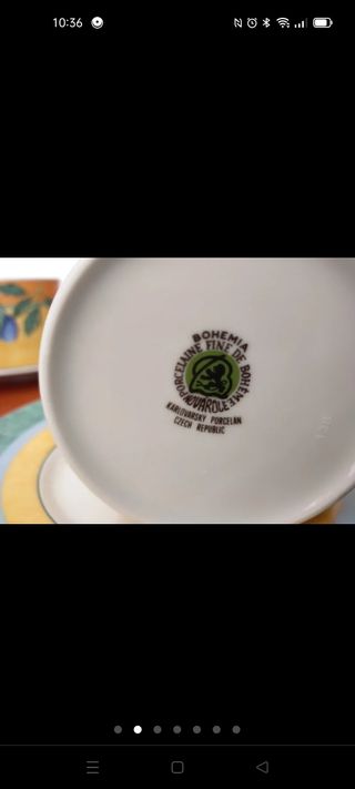Juego de café 
