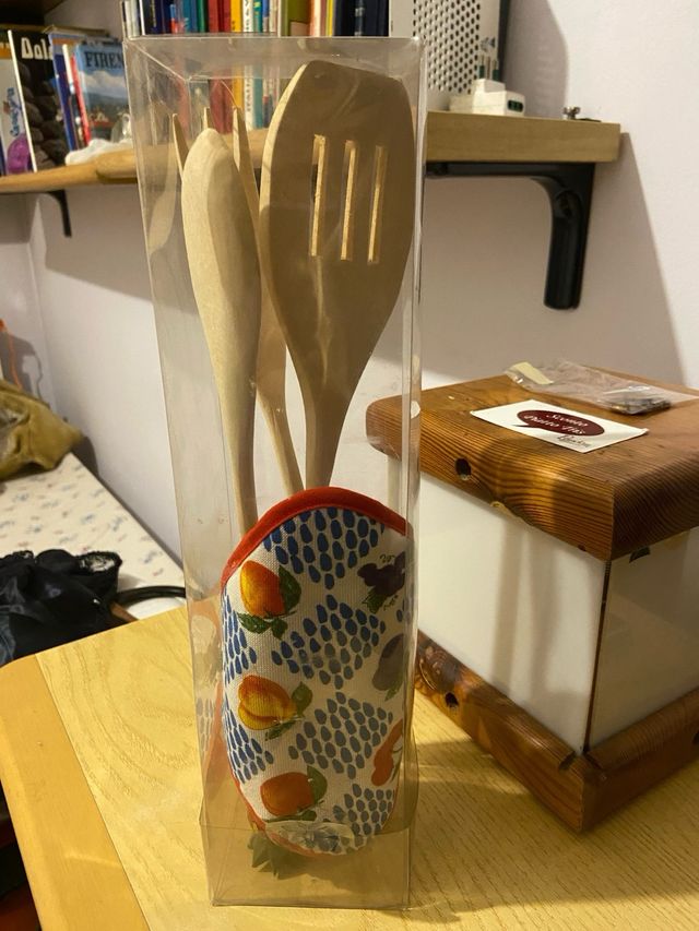 Set mestoli in legno