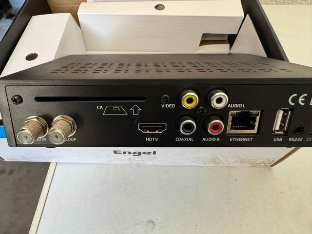 Decodificador, receptor satélite Engel Sat