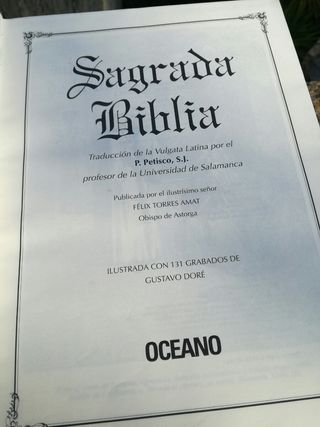 Sagrada biblia