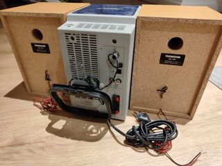 Sistema  Hi Fi de radio cassette CD y MP3 Thomson