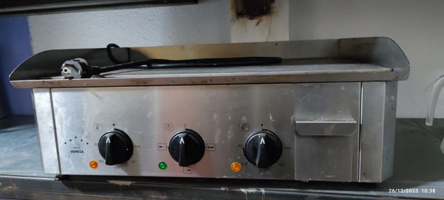 Plancha industrial eléctrica