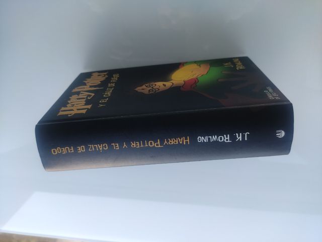Libro Harry Potter y el cáliz de fuego