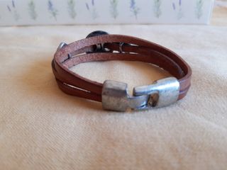 Pulsera de cuero, mujer