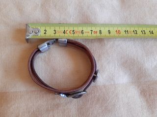Pulsera de cuero, mujer